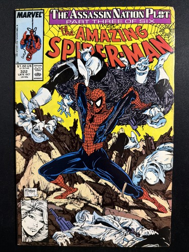Amazing spider man 322 - spider-man, #322